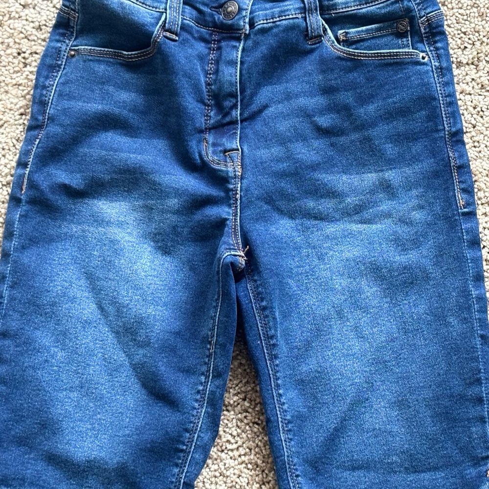 Curve Appeal Blue Denim Women's Bermuda Shorts